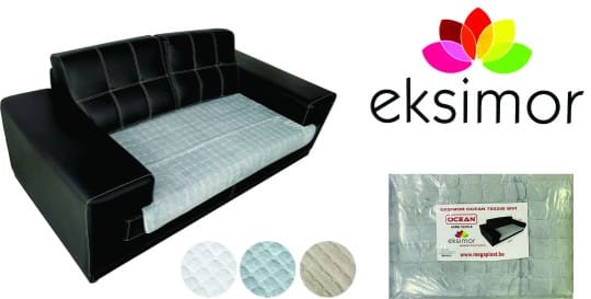509181 EKSIMOR OCEAN 70X150CM SIVI - Slika 1