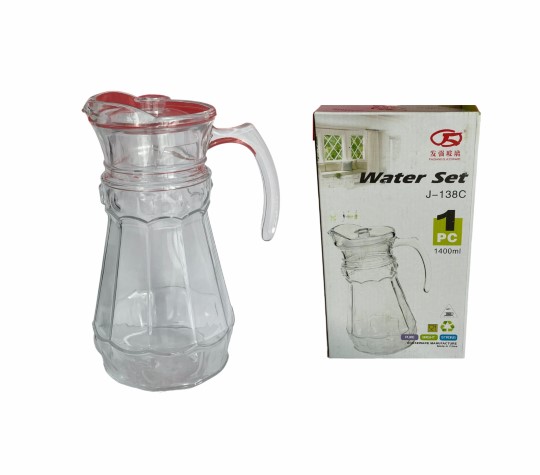 667764 BOKAL S PVC POKLOPCEM 1,4L J-138C - Slika 1