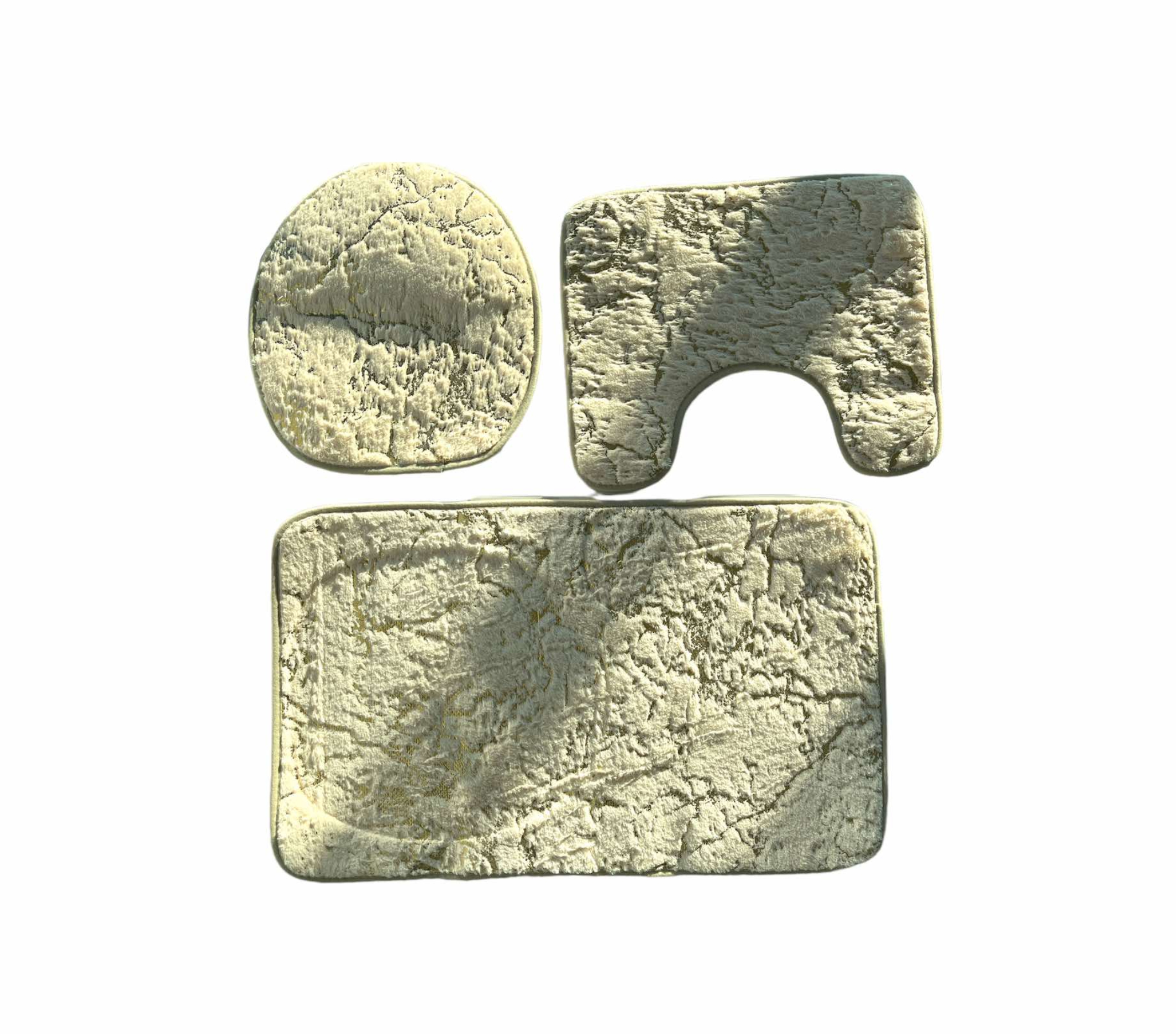 962266 SET ZA KUPATILO GOLD 3/1 PKG-3W - Slika 1
